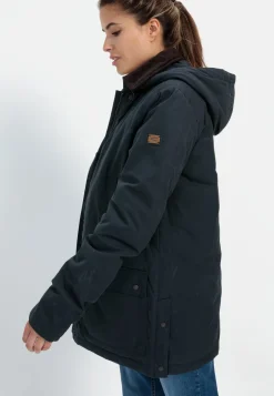 Wachsjacke mit abnehmbarer Kapuze