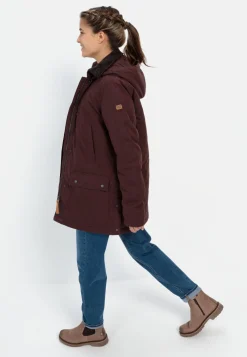 Wachsjacke mit abnehmbarer Kapuze