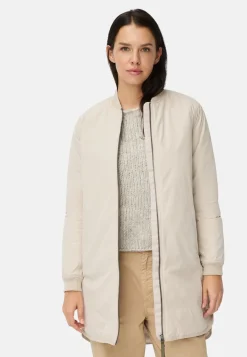 Wasserabweisender Mantel aus reinem Polyester