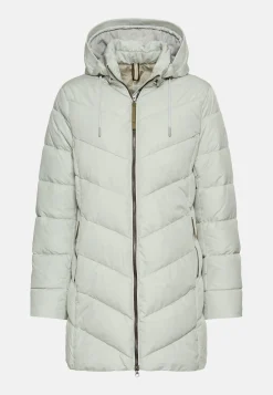Wattierte Jacke mit abnehmbarer Kapuze