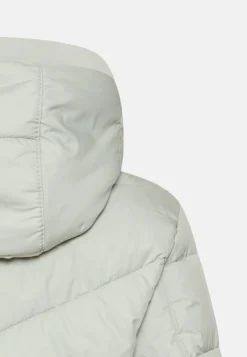 Wattierte Jacke mit abnehmbarer Kapuze
