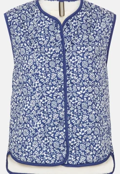 Weste mit Blumenprint