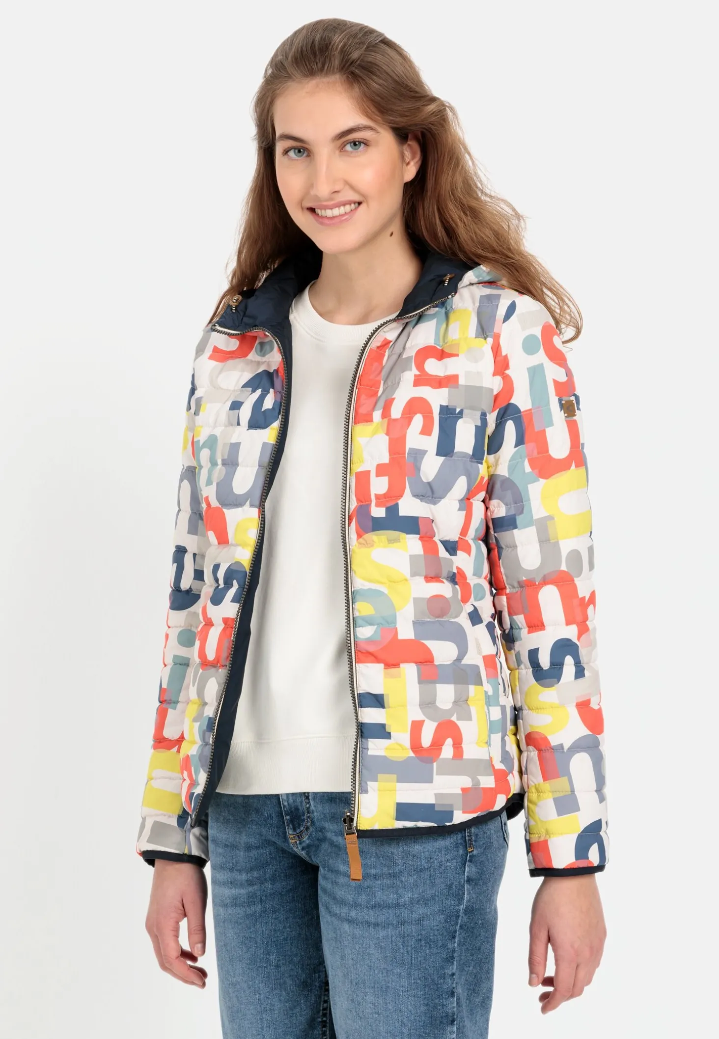 Windbreaker mit Wendefunktion aus recyceltem Polyester